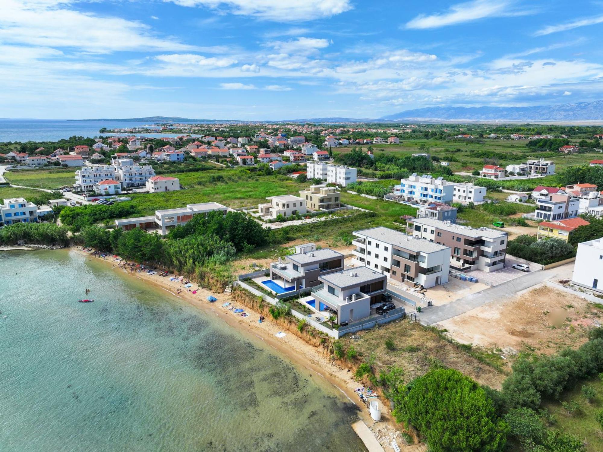 Deluxe Apartments Privlaka On The Sand Екстериор снимка