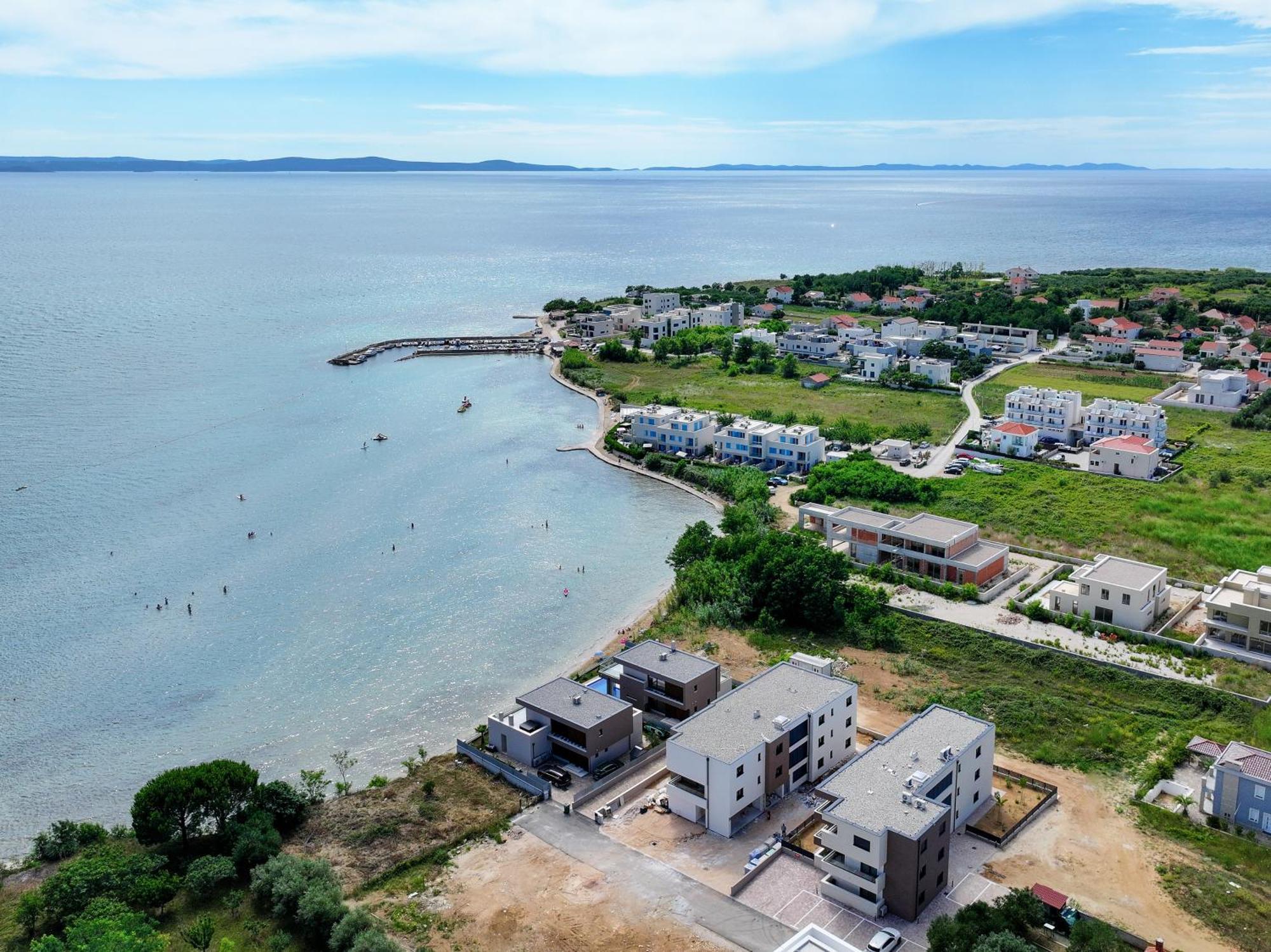 Deluxe Apartments Privlaka On The Sand Екстериор снимка