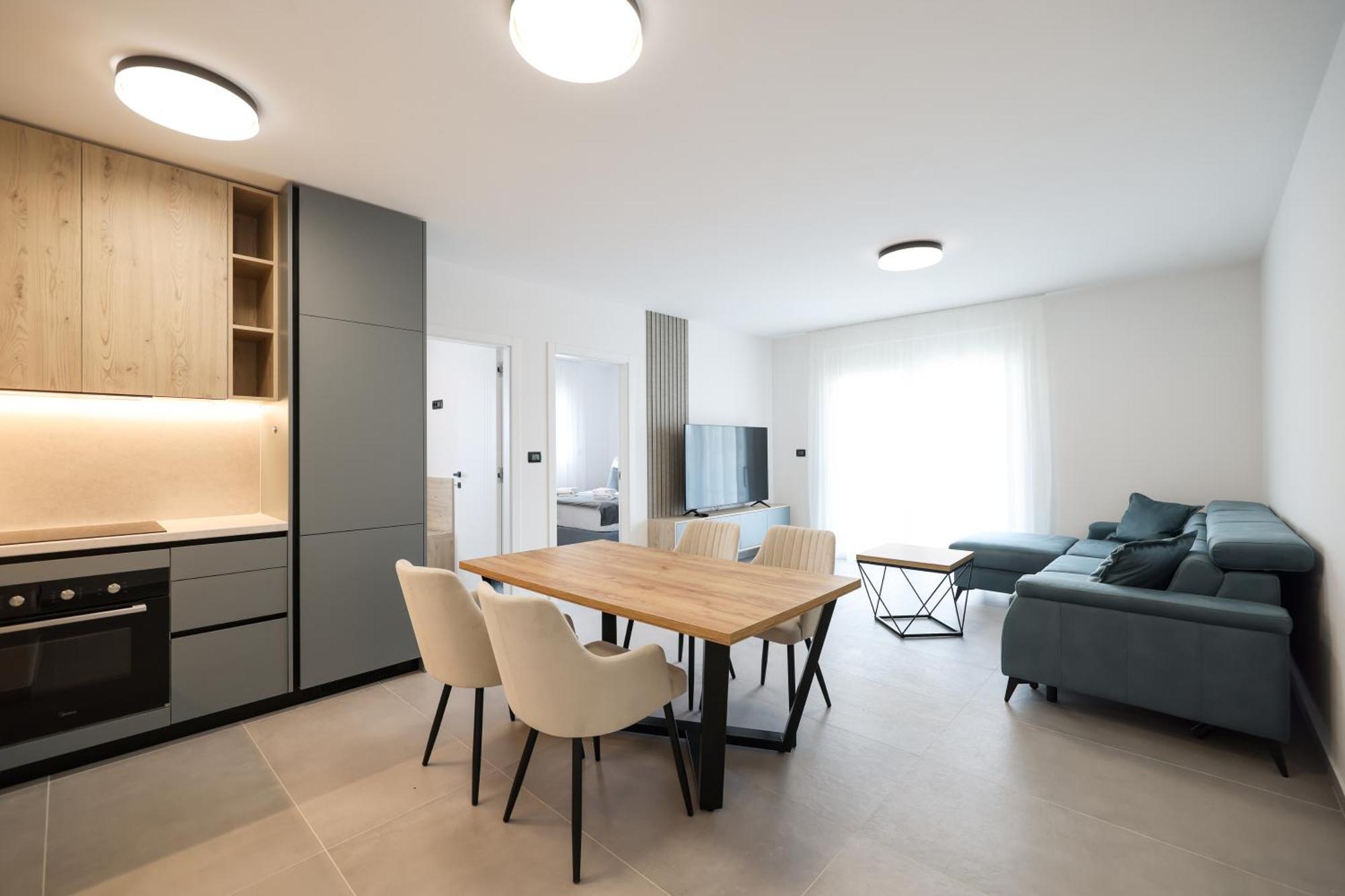 Deluxe Apartments Privlaka On The Sand Екстериор снимка