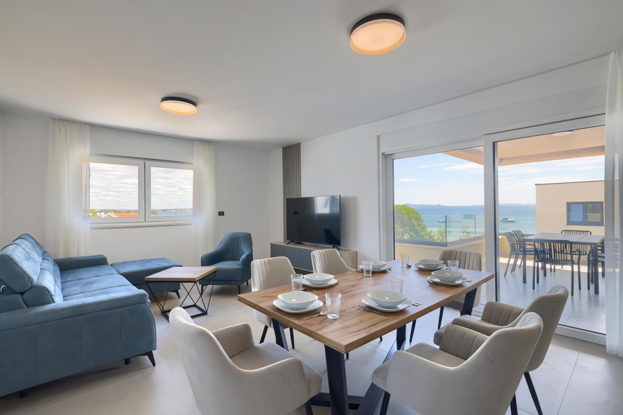 Deluxe Apartments Privlaka On The Sand Стая снимка