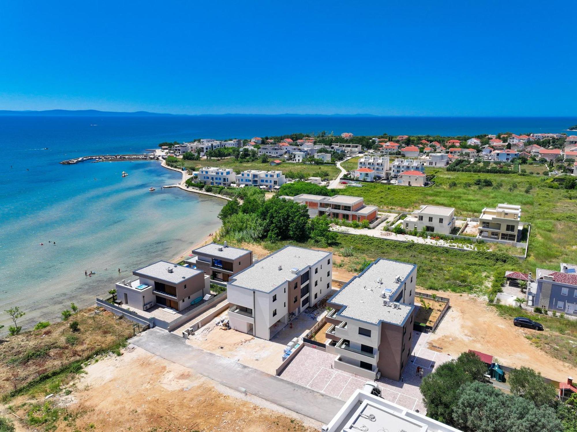 Deluxe Apartments Privlaka On The Sand Екстериор снимка